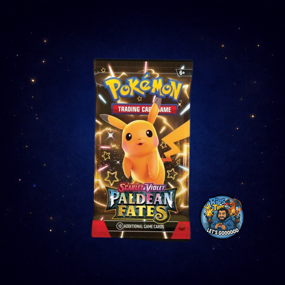 Pokemon TCG Scarlet &amp; Violet Paldean Fates Single Booster Pack