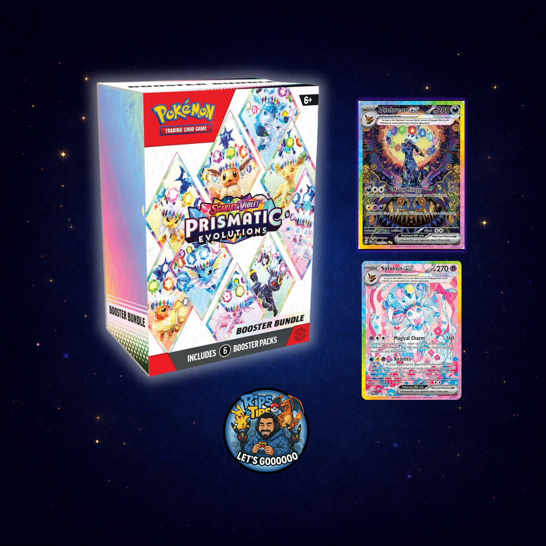 Pokemon TCG - Scarlet &amp; Violet-Prismatic Evolutions Booster Bundle
