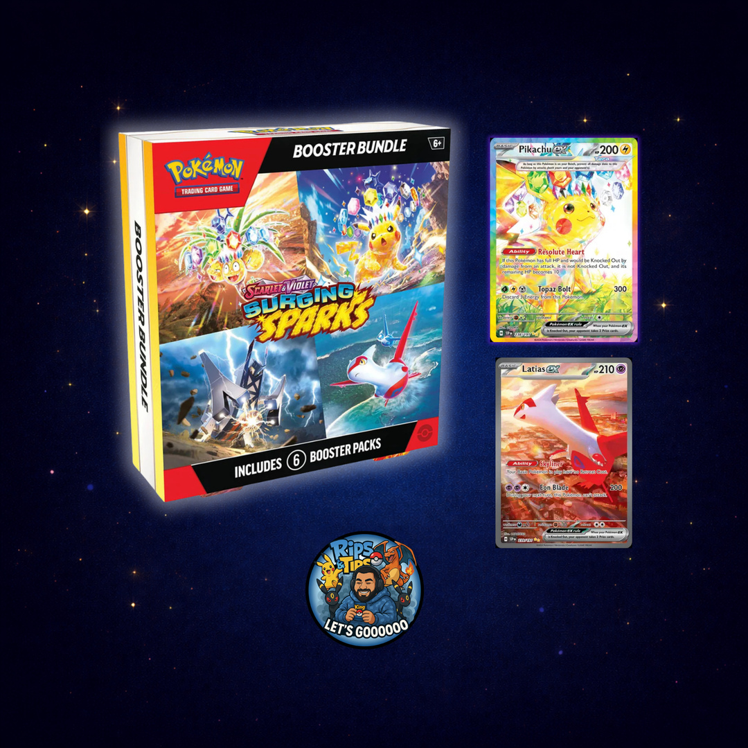 Pokemon TCG: Scarlet &amp; Violet Surging Sparks Booster Bundle