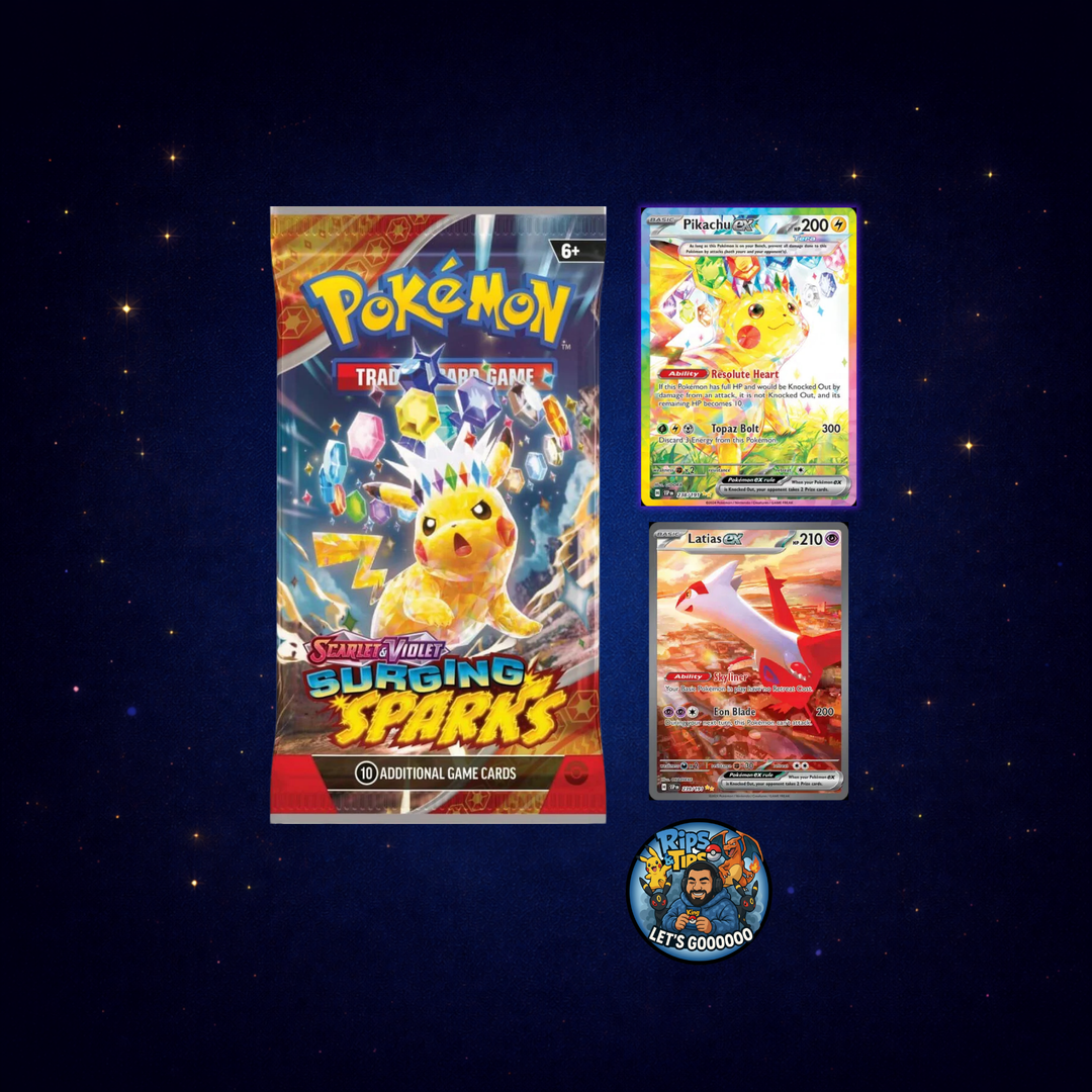 Pokemon TCG Scarlet &amp; Violet Surging Sparks Booster Pack