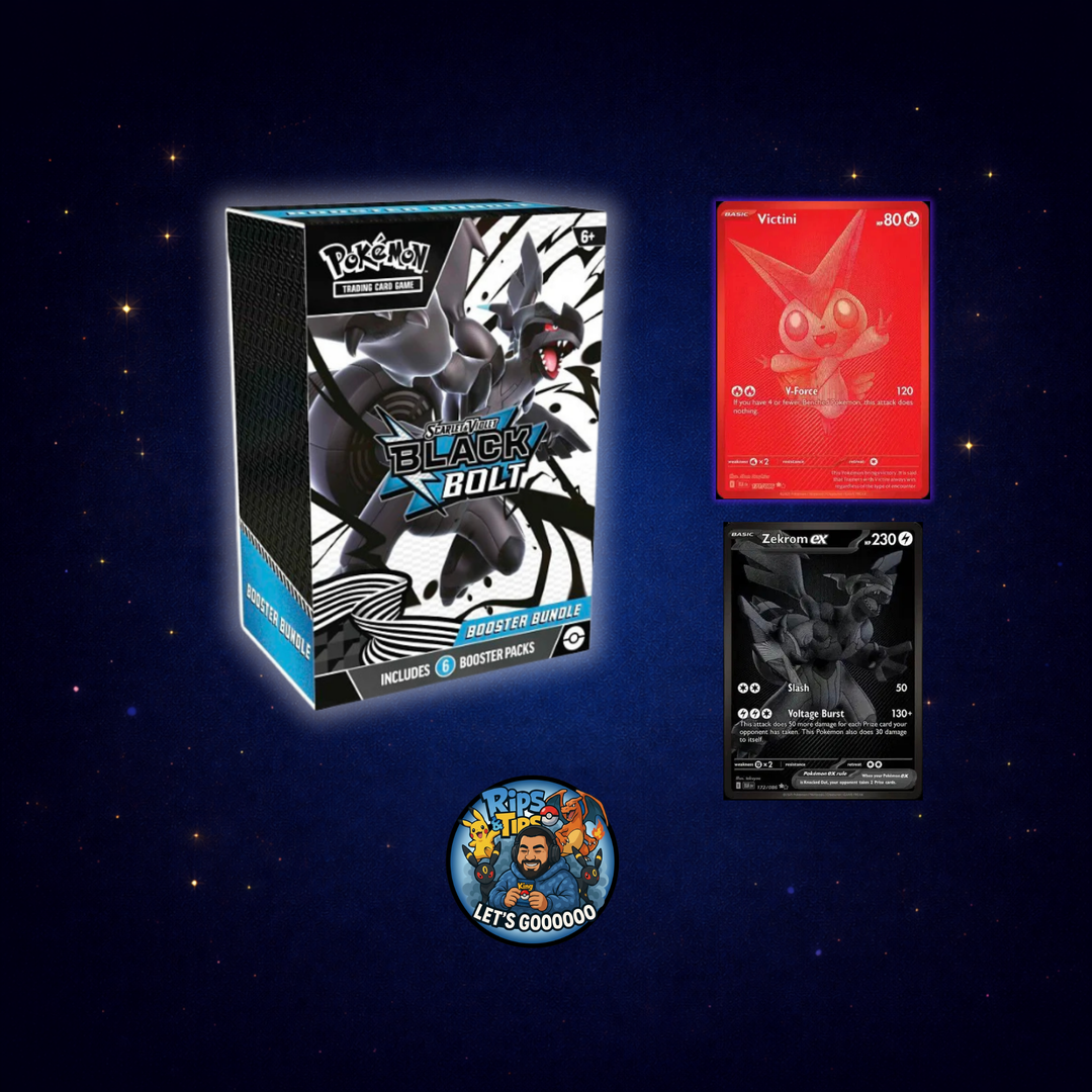 Pokémon TCG: Scarlet &amp; Violet—Black Bolt Booster Bundle