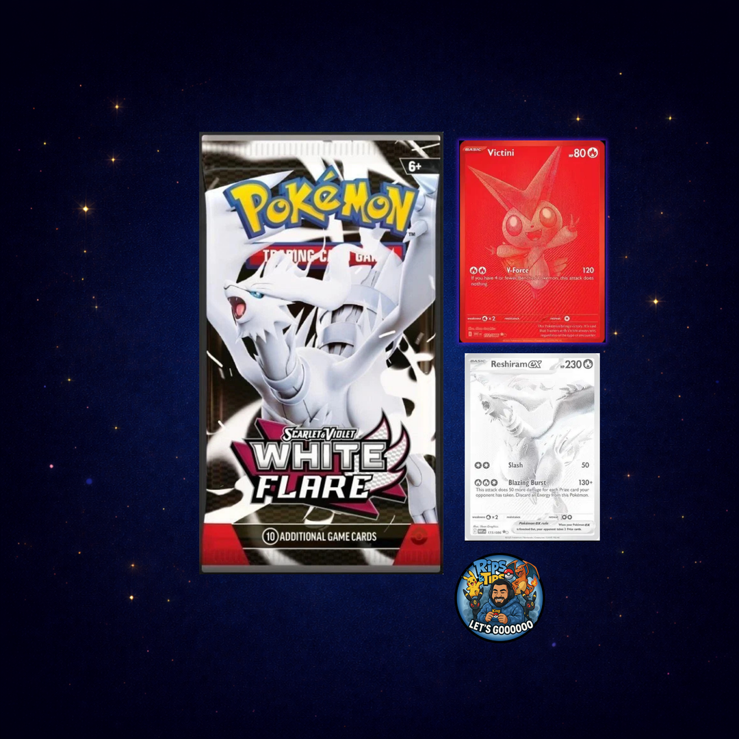 White Flare Booster Pack