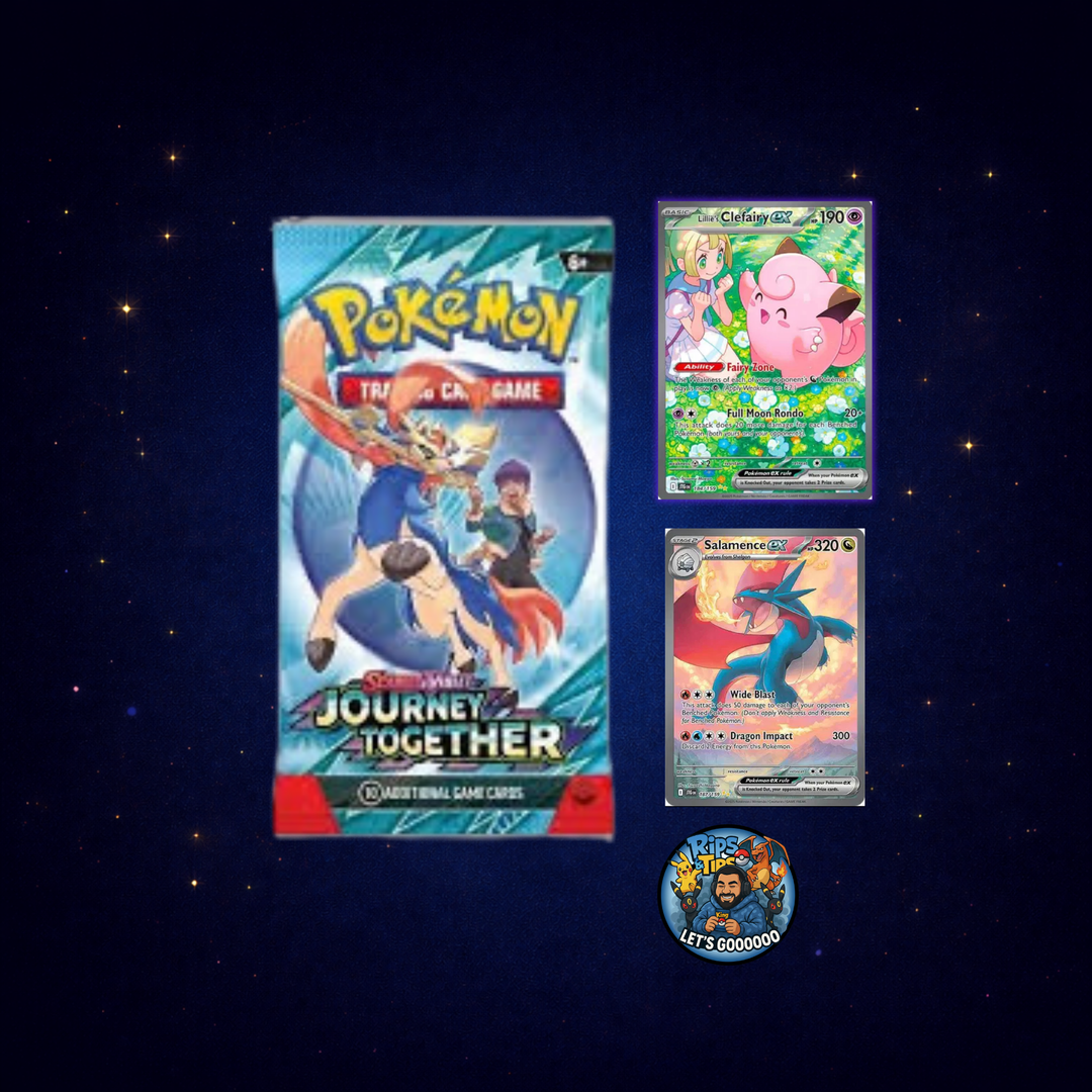 POKÉMON TCG SCARLET &amp; VIOLET JOURNEY TOGETHER BOOSTER PACK