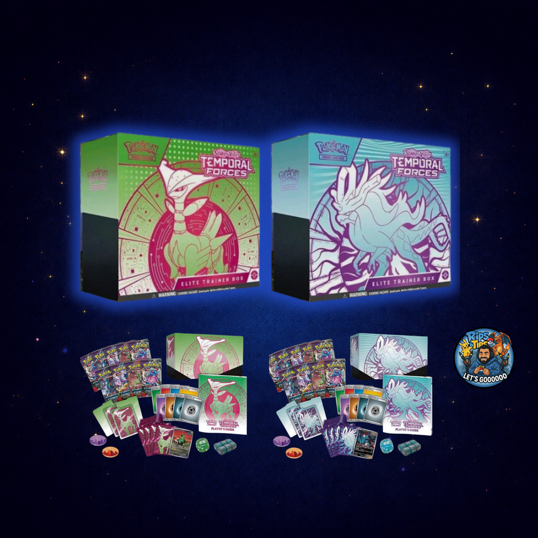 Temporal Forces Elite Trainer Box in Scarlet and Violet