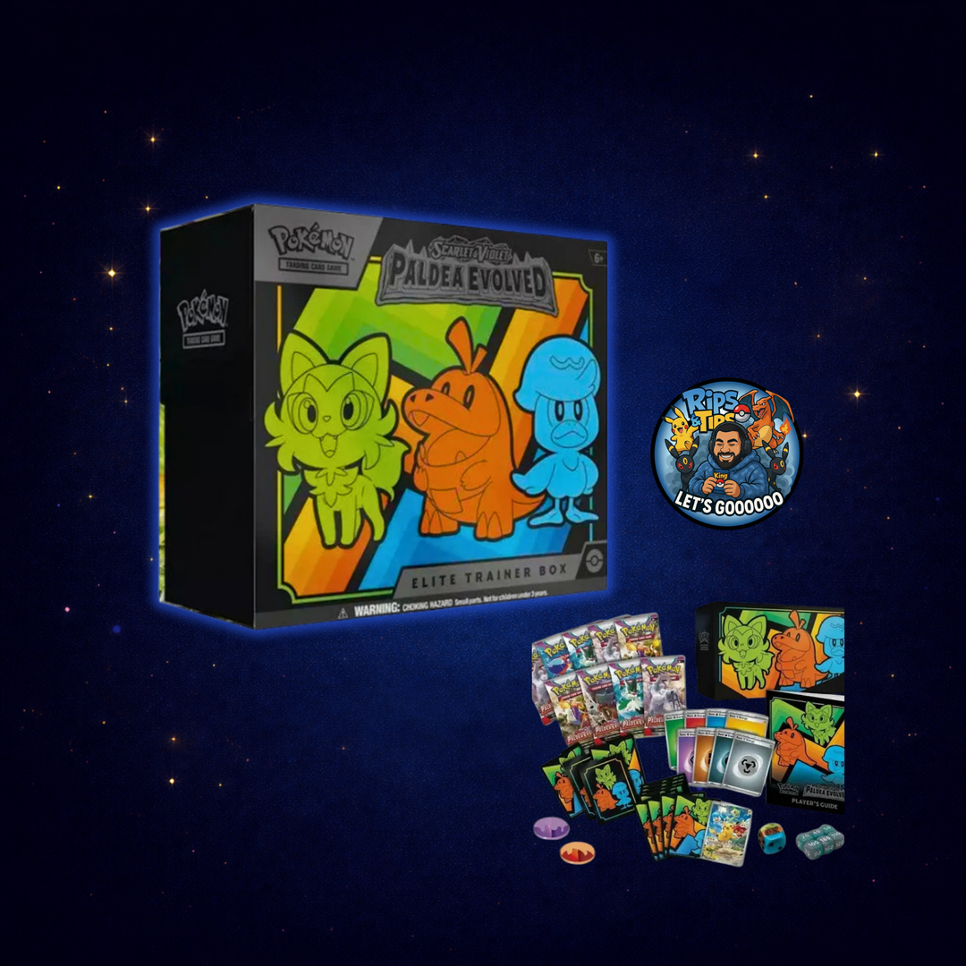 Pokémon – Trading Card Game: Scarlet &amp; Violet—Paldea Evolved Elite Trainer Box