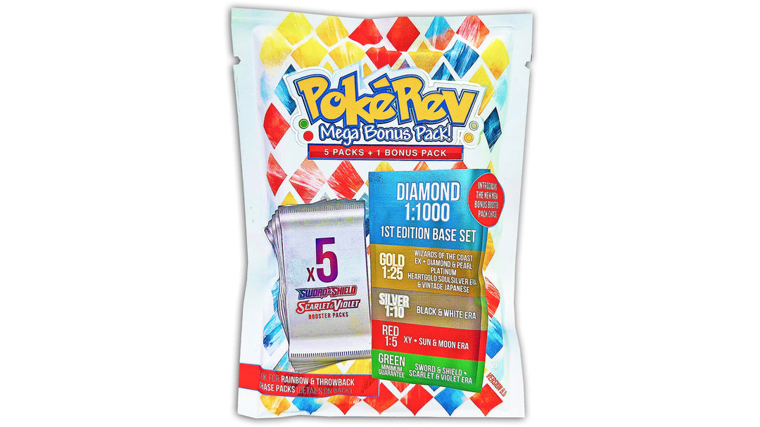 PokéRev Diamond Pack 6.0 (Discontinued) ALL CONTENTS WILL BE RIPPED ON THE LIVESTREAM.