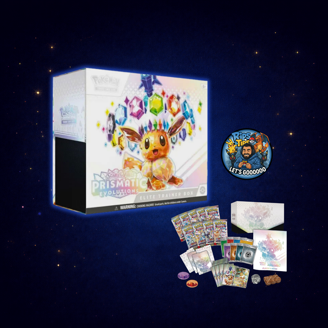 Pokémon TCG: Scarlet &amp; Violet—
Prismatic Evolutions Elite Trainer
Box