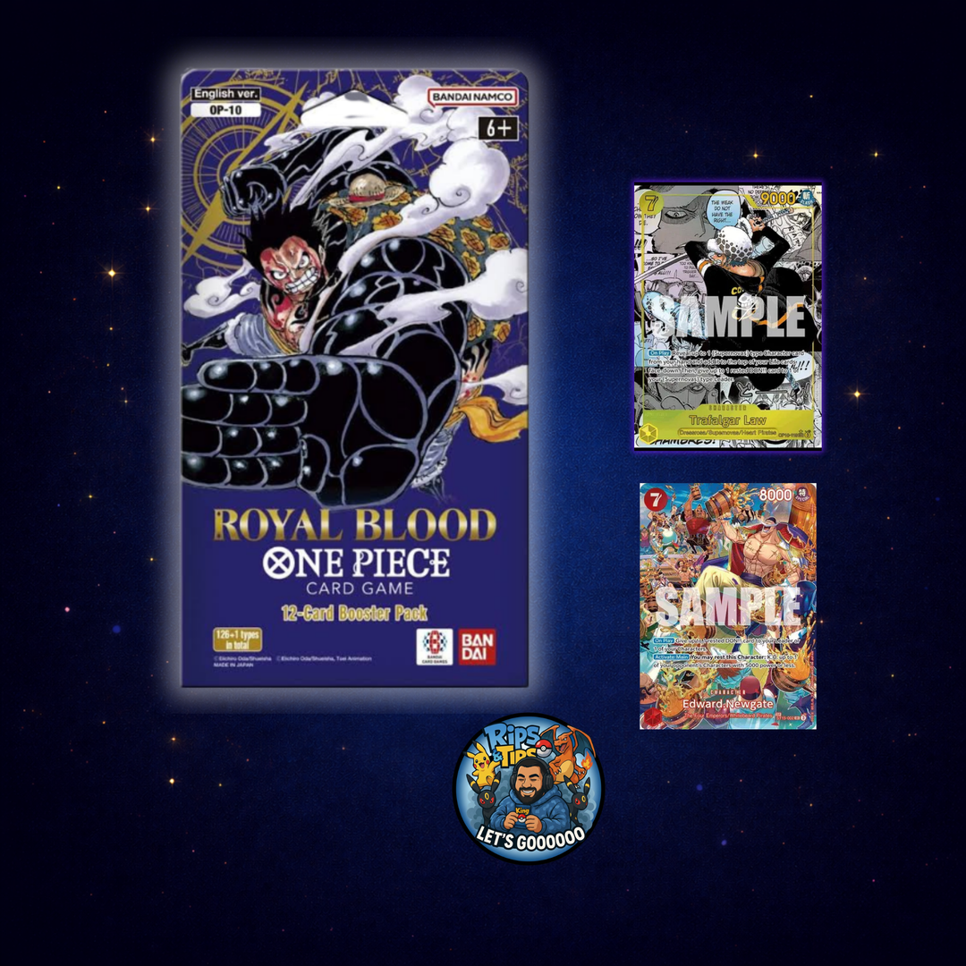 English One Piece TCG – Royal Blood Blister Booster OP-10 (Single Pack)