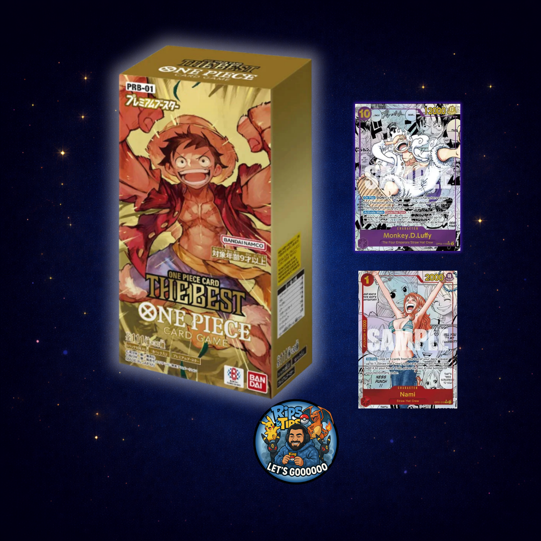 One Piece Card Game: Japanese Premium Booster Box - The Best [PRB-01]