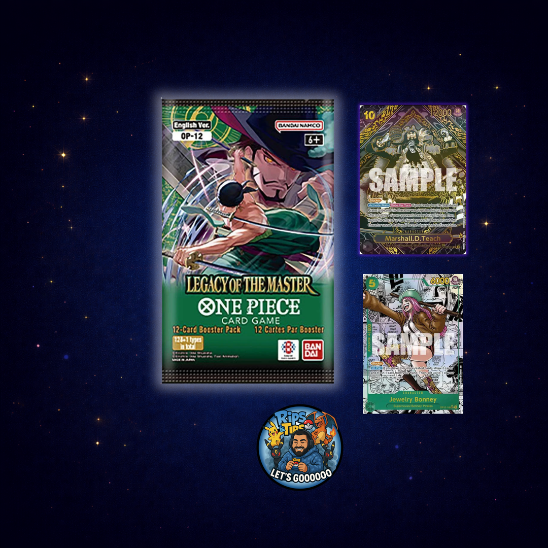 One Piece Card Game: Legacy of the Master OP-12 Booster Pack