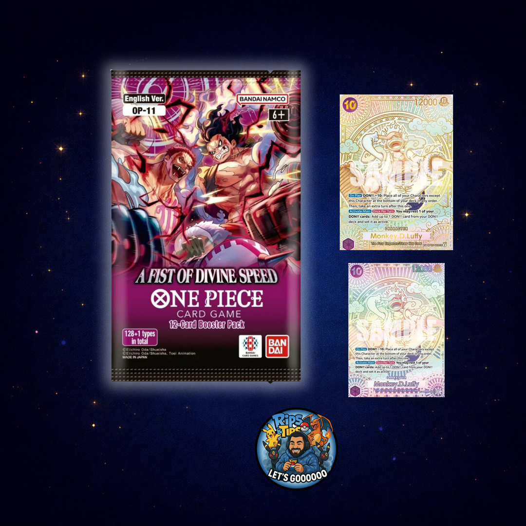 One Piece TCG: A Fist of Divine Speed Booster Pack [OP-11] English