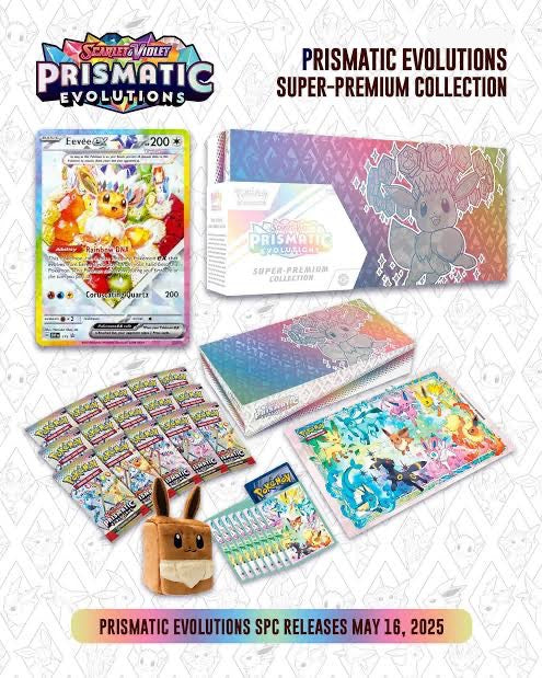 Pokémon TCG: Scarlet & Violet—Prismatic Evolutions Super-Premium Collection