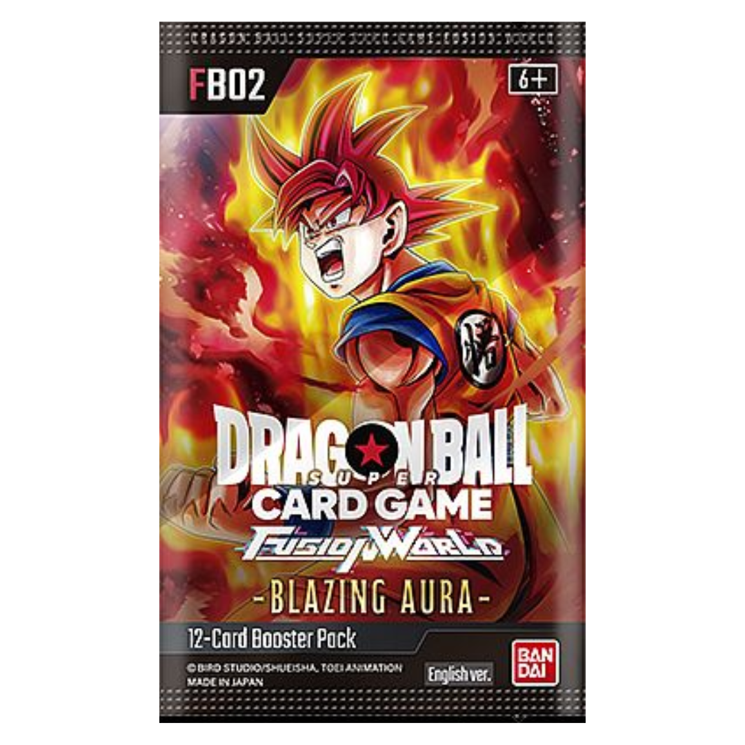DBS Fusion World Booster Pack – Blazing Aura (FB02)