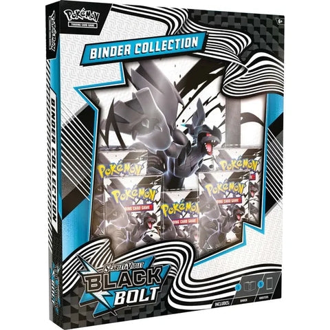 Pokemon TCG Scarlet & Violet SV10.5 Black Bolt Binder Box Collection