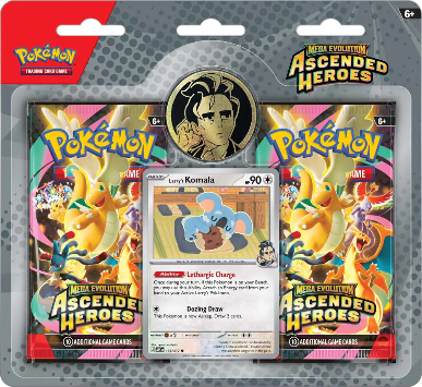POKEMON TCG: MEGA EVOLUTION 2.5 ASCENDED HEROES 2 PACK BLISTER