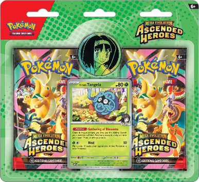 POKEMON TCG: MEGA EVOLUTION 2.5 ASCENDED HEROES 2 PACK BLISTER