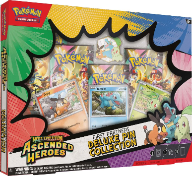 POKEMON TCG: MEGA EVOLUTION 2.5 ASCENDED HEROES DELUXE PIN COLLECTION