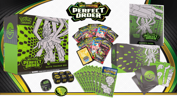 Pokemon TCG: Mega Evolution Perfect Order Elite Trainer Box