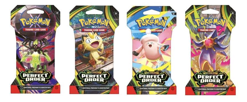 Pokémon TCG: Mega Evolution-Perfect Order SINGLE Booster Pack