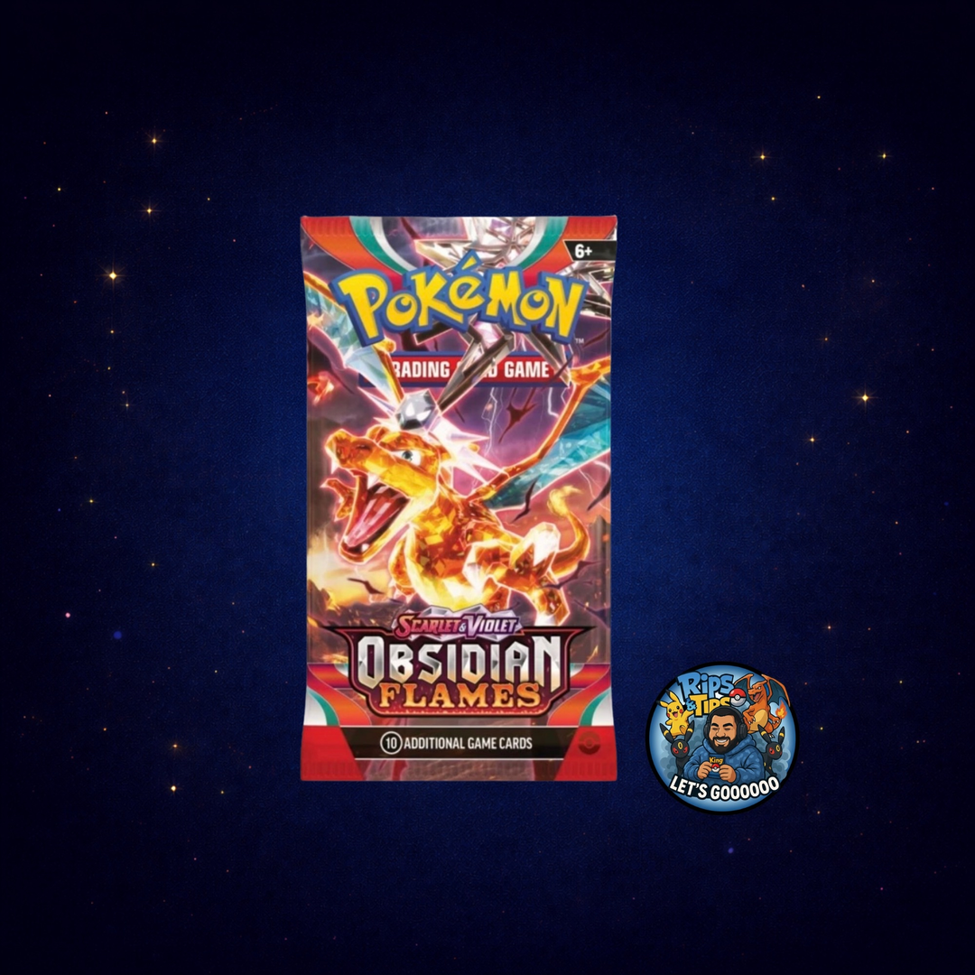 Pokemon TCG Scarlet &amp; Violet Obsidian Flames Booster Pack