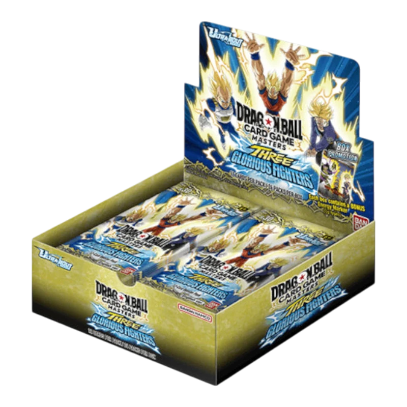 Dragon Ball Super Masters Three Glorious Fighters B30 Booster Box