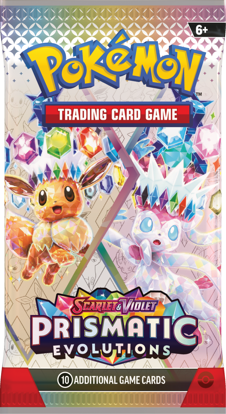 POKÉMON TCG Scarlet & Violet Prismatic Evolutions Single Pack