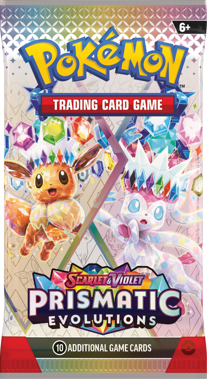 POKÉMON TCG Scarlet & Violet Prismatic Evolutions Single Pack