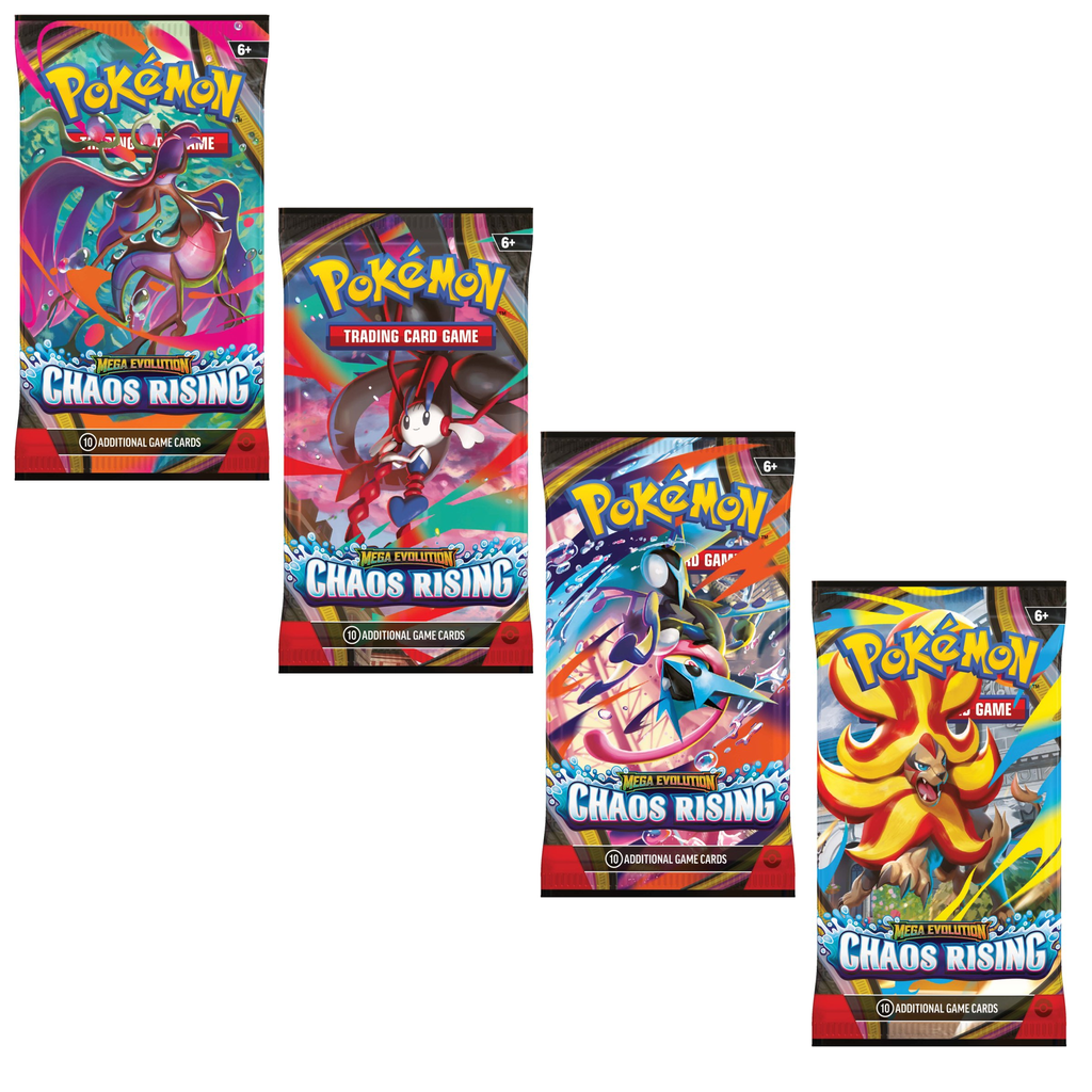 Pokémon TCG: Mega Evolution 4 Chaos Rising Booster Pack (Single Pack)