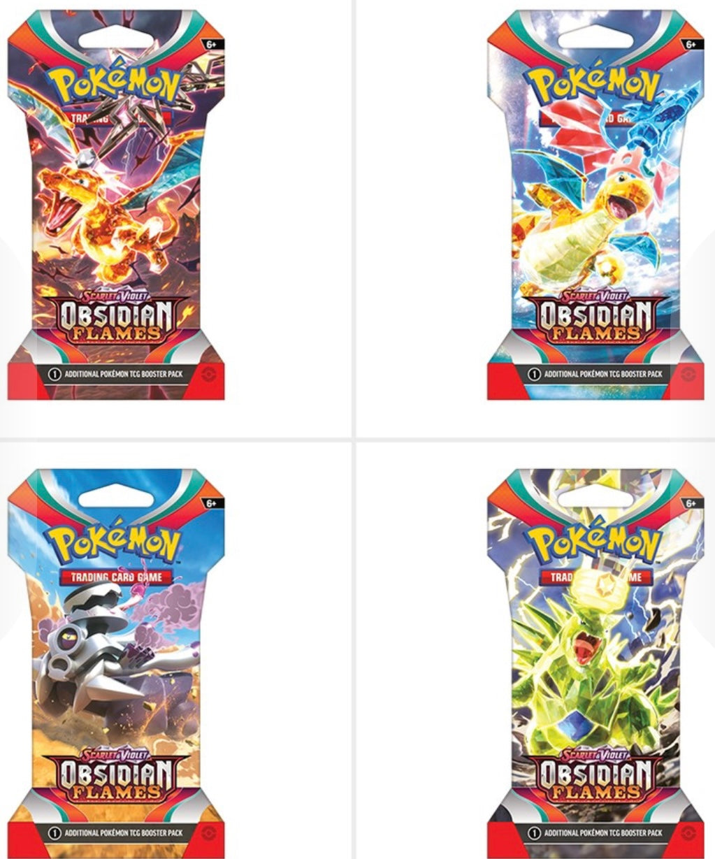 Pokemon TCG Scarlet & Violet Obsidian Flames Booster Pack