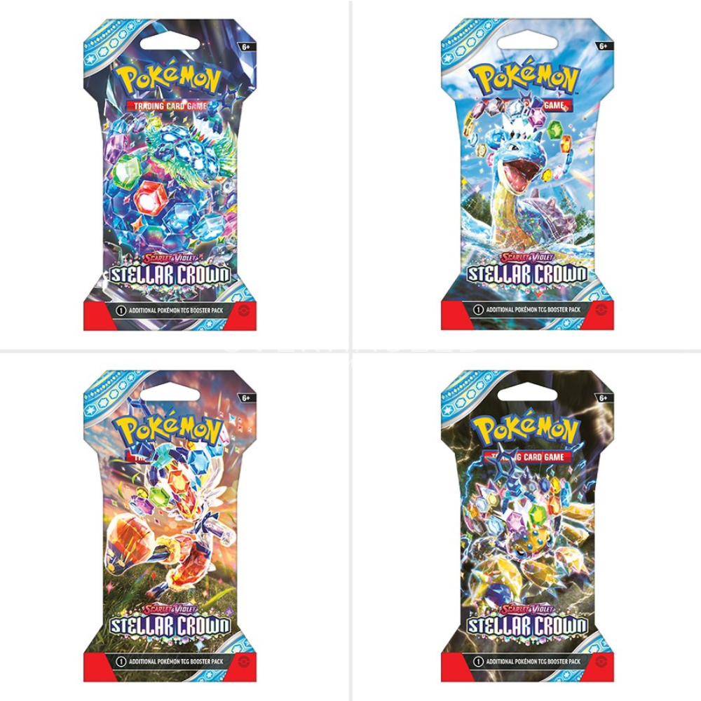 Pokemon TCG Scarlet & Violet Stellar Crown Blister Pack